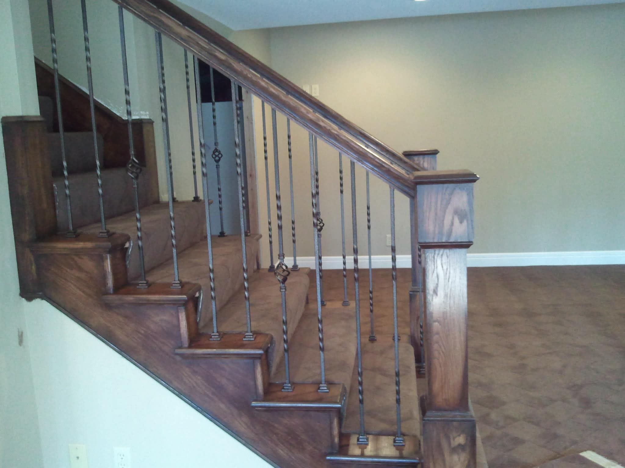 Interior Railing Landing Design Trim LLC